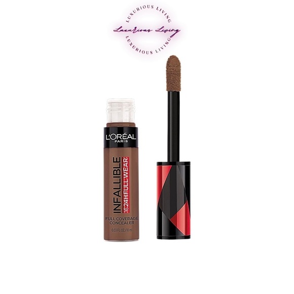 L'Oréal Infallible Full Wear Waterproof Concealer, 435 Coffee - Picture 1 of 3